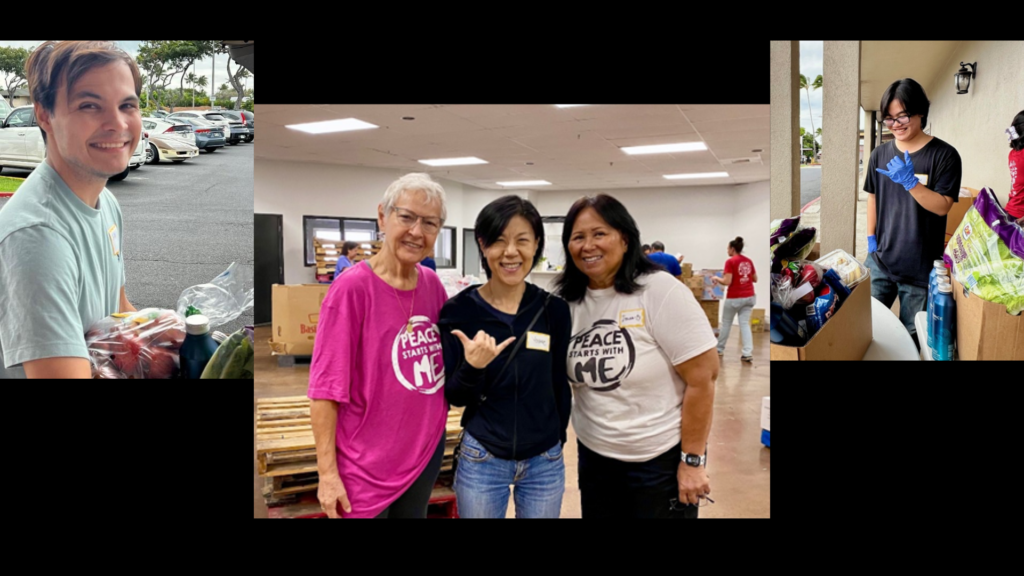 Peace Starts With Me Volunteers Help Feed 500 Families in Hawai‘i 4 image 1